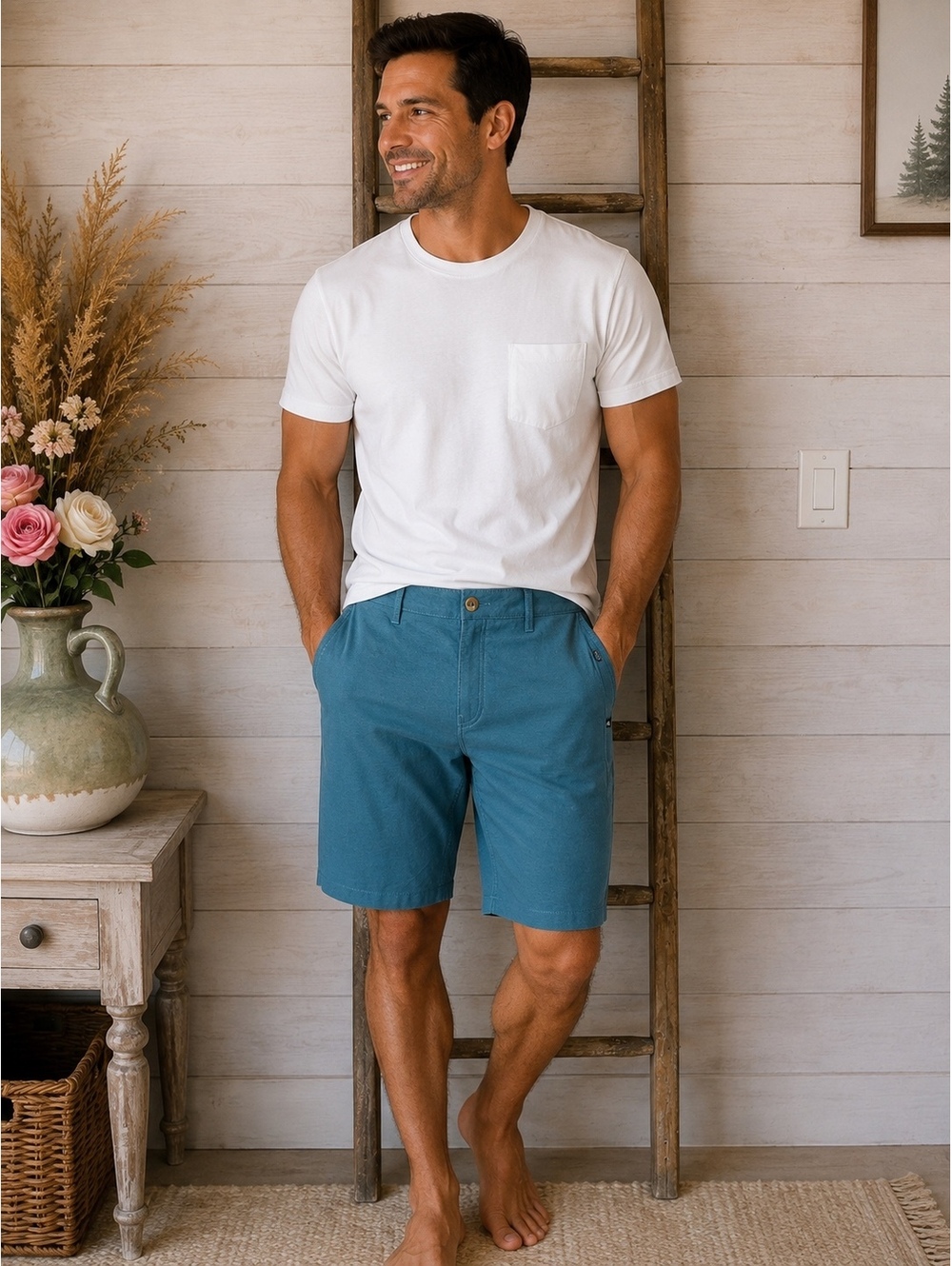 Quiksilver Men's Blue DryFlight Performance Shorts Size 36